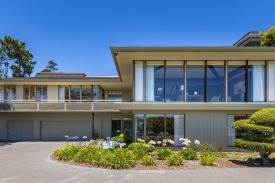 Located near the Lodge, this home offers breathtaking views of on Poppy Hills Golf Course in California - for sale on GolfHomes.com, golf home, golf lot