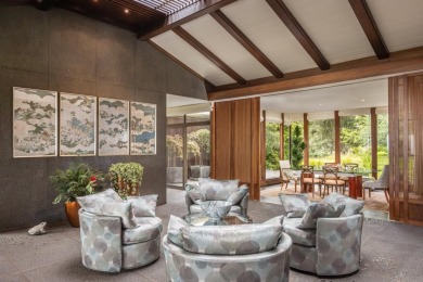 Located near the Lodge, this home offers breathtaking views of on Poppy Hills Golf Course in California - for sale on GolfHomes.com, golf home, golf lot