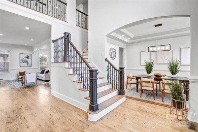 Experience luxury and privacy on over an acre in Mooresville's on Mallard Head Country Club in North Carolina - for sale on GolfHomes.com, golf home, golf lot