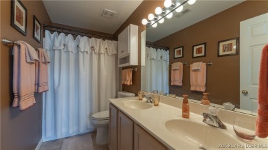 PRIDE OF OWNERSHIP is apparent upon entering this 2-bedroom 2 on Lake Valley Country Club in Missouri - for sale on GolfHomes.com, golf home, golf lot