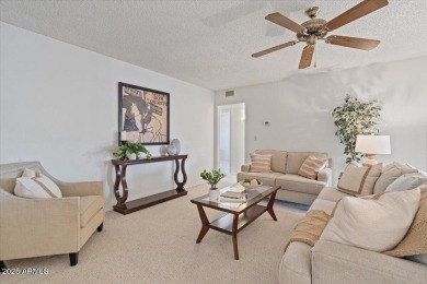Welcome to this delightful 3-bedroom, 2-bathroom home in Sun on Sun City Country Club in Arizona - for sale on GolfHomes.com, golf home, golf lot