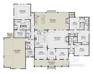 TO BE BUILT. Stunning new construction by Ryan Creel on Steelwood Country Club in Alabama - for sale on GolfHomes.com, golf home, golf lot
