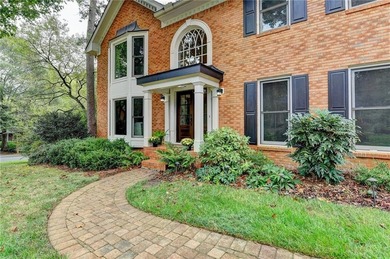 Nestled on a quiet cul-de-sac street just steps from the on Country Club of Roswell in Georgia - for sale on GolfHomes.com, golf home, golf lot