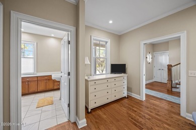 Discover refined coastal living in this exceptional Bosher's on Sound Golf Links at Albemarle Plantation in North Carolina - for sale on GolfHomes.com, golf home, golf lot