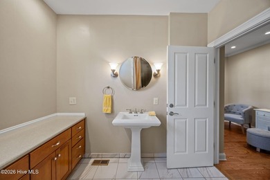 Discover refined coastal living in this exceptional Bosher's on Sound Golf Links at Albemarle Plantation in North Carolina - for sale on GolfHomes.com, golf home, golf lot