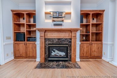 Golf-front living at its best in the gated community of Carolina on Carolina Trace Country Club in North Carolina - for sale on GolfHomes.com, golf home, golf lot