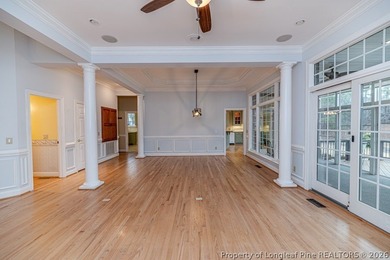 Golf-front living at its best in the gated community of Carolina on Carolina Trace Country Club in North Carolina - for sale on GolfHomes.com, golf home, golf lot