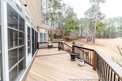 Golf-front living at its best in the gated community of Carolina on Carolina Trace Country Club in North Carolina - for sale on GolfHomes.com, golf home, golf lot