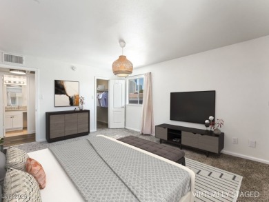 Meticulously maintained and beautifully remodeled second-story on Las Vegas Country Club in Nevada - for sale on GolfHomes.com, golf home, golf lot