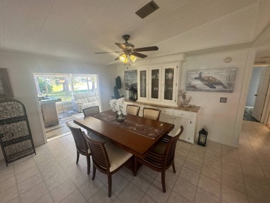 Lot Rent is $1342.00 monthly  Another showcase home in the on Del Tura Golf and Country Club in Florida - for sale on GolfHomes.com, golf home, golf lot