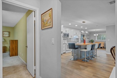 Mid-Century Modern-influenced CBS home in Sandpiper Bay, built on Club Med Sandpiper in Florida - for sale on GolfHomes.com, golf home, golf lot