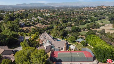 English Tudor Tennis Estate in Tarzana Hills! This stunning on Braemar Country Club in California - for sale on GolfHomes.com, golf home, golf lot