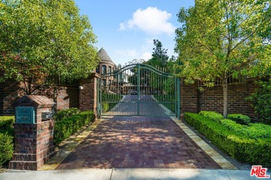 English Tudor Tennis Estate in Tarzana Hills! This stunning on Braemar Country Club in California - for sale on GolfHomes.com, golf home, golf lot