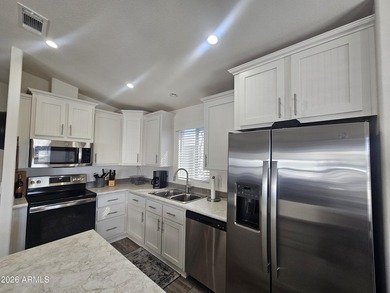 Experience a seamless blend of modern elegance and inviting on Viewpoint Golf Resort in Arizona - for sale on GolfHomes.com, golf home, golf lot