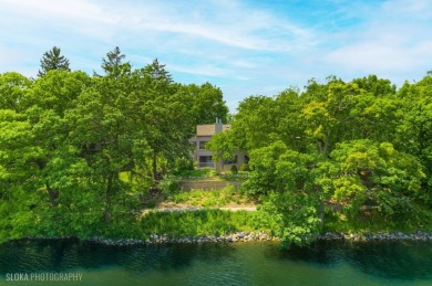 Spectacular Lakefront Walk-Out Ranch in Lake Barrington Shores! on Pine Meadow Golf Club in Illinois - for sale on GolfHomes.com, golf home, golf lot