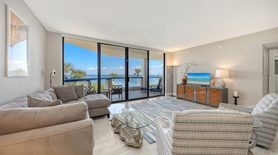 Step into coastal elegance in this fully renovated three-bedroom on Longboat Key Golf Club Resort in Florida - for sale on GolfHomes.com, golf home, golf lot