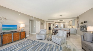 Step into coastal elegance in this fully renovated three-bedroom on Longboat Key Golf Club Resort in Florida - for sale on GolfHomes.com, golf home, golf lot
