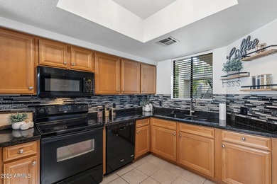 This stylish 2-bed, 2-bath apartment style home is located in an on Stonecreek Golf Club in Arizona - for sale on GolfHomes.com, golf home, golf lot
