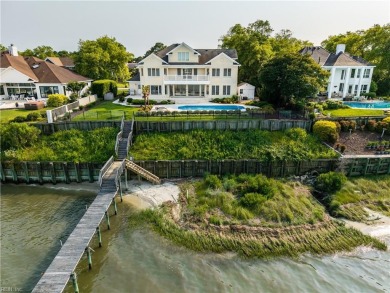 Perfectly Positioned on the pinnacle of a beautiful bluff on The Tradition Golf Club At Broad Bay in Virginia - for sale on GolfHomes.com, golf home, golf lot