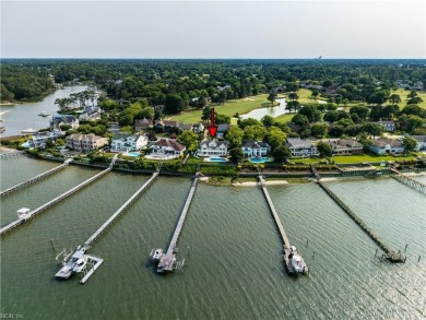 Perfectly Positioned on the pinnacle of a beautiful bluff on The Tradition Golf Club At Broad Bay in Virginia - for sale on GolfHomes.com, golf home, golf lot