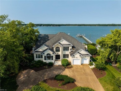 Perfectly Positioned on the pinnacle of a beautiful bluff on The Tradition Golf Club At Broad Bay in Virginia - for sale on GolfHomes.com, golf home, golf lot