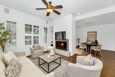 Experience effortless living in this builder's model home on Grayhawk Golf Club  in Arizona - for sale on GolfHomes.com, golf home, golf lot