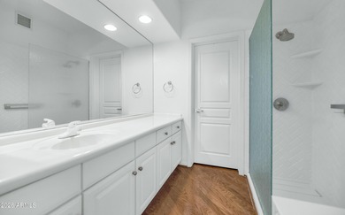 Experience effortless living in this builder's model home on Grayhawk Golf Club  in Arizona - for sale on GolfHomes.com, golf home, golf lot