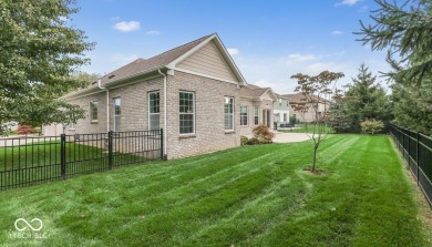 Impeccable brick ranch with a basement in prestigious Hickory on Hickory Stick Golf Club in Indiana - for sale on GolfHomes.com, golf home, golf lot