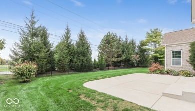 Impeccable brick ranch with a basement in prestigious Hickory on Hickory Stick Golf Club in Indiana - for sale on GolfHomes.com, golf home, golf lot