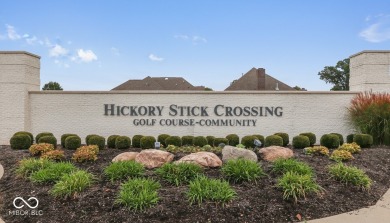 Impeccable brick ranch with a basement in prestigious Hickory on Hickory Stick Golf Club in Indiana - for sale on GolfHomes.com, golf home, golf lot