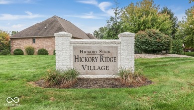 Impeccable brick ranch with a basement in prestigious Hickory on Hickory Stick Golf Club in Indiana - for sale on GolfHomes.com, golf home, golf lot