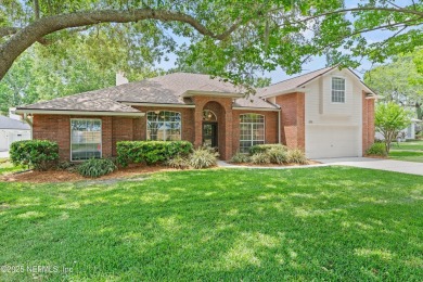 Tucked on a private 1.3-acre lot with no neighbor directly on Jacksonville Beach Golf Course in Florida - for sale on GolfHomes.com, golf home, golf lot