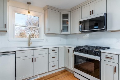This beautifully renovated home has been completely remodeled to on Warwick Country Club in Rhode Island - for sale on GolfHomes.com, golf home, golf lot