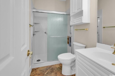 Must see! This stunning first-floor, 2-bedroom, 2-bathroom end on Myrtlewood Golf Course and Club  in South Carolina - for sale on GolfHomes.com, golf home, golf lot