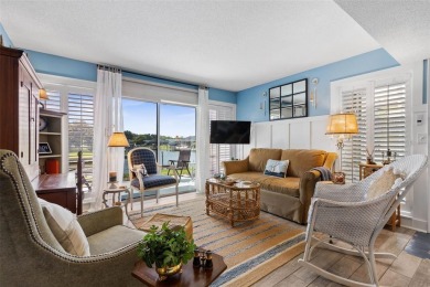 Step into this beautifully detailed 2-bedroom, 2-bath condo on Palm Harbor Golf Club in Florida - for sale on GolfHomes.com, golf home, golf lot