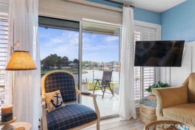 Step into this beautifully detailed 2-bedroom, 2-bath condo on Palm Harbor Golf Club in Florida - for sale on GolfHomes.com, golf home, golf lot