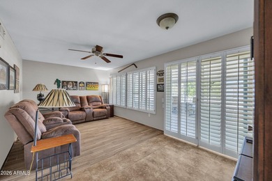 Ready to move in home! Many upgrades including Baths, Flooring on Sun City Riverview Golf Course in Arizona - for sale on GolfHomes.com, golf home, golf lot