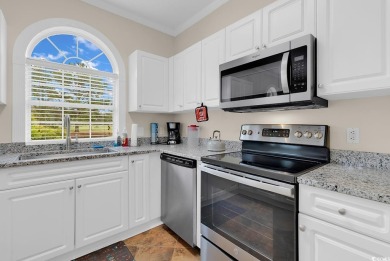 Must see! This stunning first-floor, 2-bedroom, 2-bathroom end on Myrtlewood Golf Course and Club  in South Carolina - for sale on GolfHomes.com, golf home, golf lot