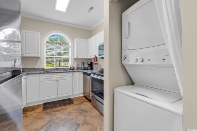Must see! This stunning first-floor, 2-bedroom, 2-bathroom end on Myrtlewood Golf Course and Club  in South Carolina - for sale on GolfHomes.com, golf home, golf lot