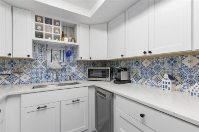 Step into this beautifully detailed 2-bedroom, 2-bath condo on Palm Harbor Golf Club in Florida - for sale on GolfHomes.com, golf home, golf lot
