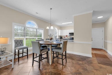 Must see! This stunning first-floor, 2-bedroom, 2-bathroom end on Myrtlewood Golf Course and Club  in South Carolina - for sale on GolfHomes.com, golf home, golf lot