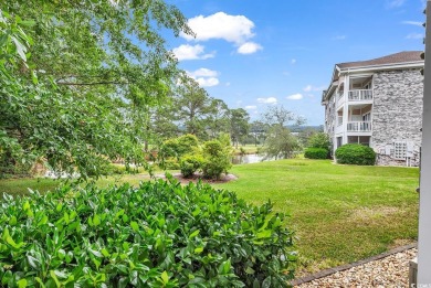 Must see! This stunning first-floor, 2-bedroom, 2-bathroom end on Myrtlewood Golf Course and Club  in South Carolina - for sale on GolfHomes.com, golf home, golf lot