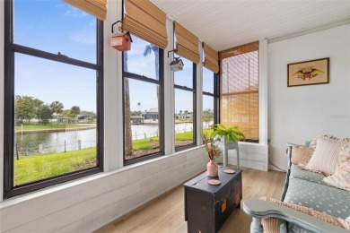 Step into this beautifully detailed 2-bedroom, 2-bath condo on Palm Harbor Golf Club in Florida - for sale on GolfHomes.com, golf home, golf lot