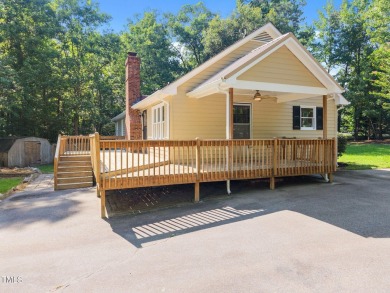 Wonderful single story home with views of beautiful Kerr Lake on Kerr Lake Country Club in North Carolina - for sale on GolfHomes.com, golf home, golf lot