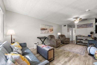 This well kept corner unit offers 1 bed, 1.5 bath- just steps on The American Golf Club in Florida - for sale on GolfHomes.com, golf home, golf lot