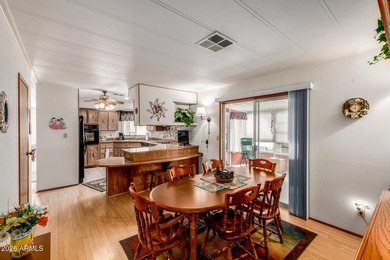 Furnished Well maintained corner lot home with 2 bedrooms 2 on Fountain of the Sun Country Club in Arizona - for sale on GolfHomes.com, golf home, golf lot