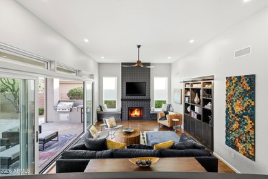 Thoughtfully remodeled by local mid-century modern designers on Wildfire Golf Club in Arizona - for sale on GolfHomes.com, golf home, golf lot