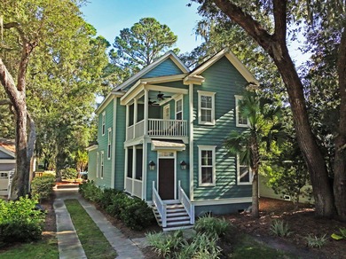 Discover the charm of Lowcountry living in this beautiful on Kiawah Island Resort - Oak Point in South Carolina - for sale on GolfHomes.com, golf home, golf lot