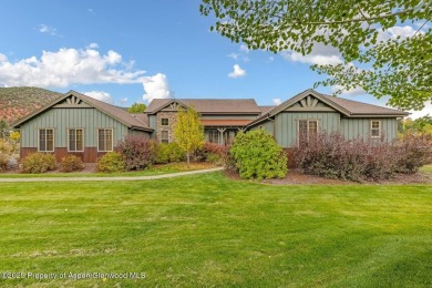 Stunning Ironbridge home on an acre lot along the Roaring Fork on Ironbridge Golf Club in Colorado - for sale on GolfHomes.com, golf home, golf lot