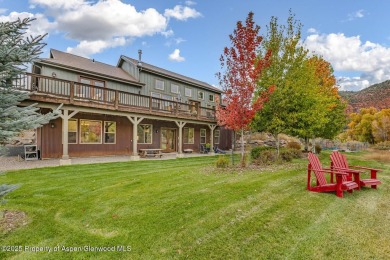 Stunning Ironbridge home on an acre lot along the Roaring Fork on Ironbridge Golf Club in Colorado - for sale on GolfHomes.com, golf home, golf lot